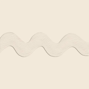 Ric Rac Braid Cream  SOLD BY THE METRE