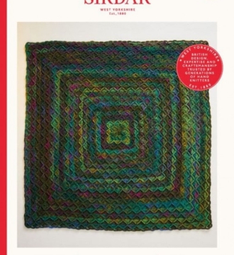 Sirdar Jewelspun Aran Crochet Blanket Pattern 10724
