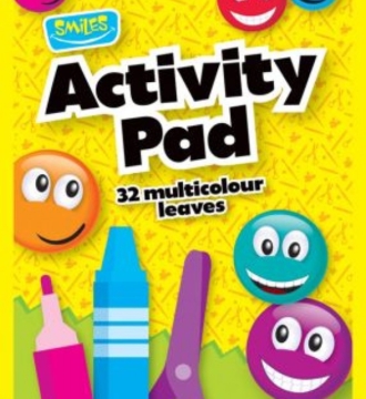 Smiles A4 Activity Pad