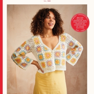 Sirdar Crochet Cardigan Pattern 10740 Made Using Stories DK