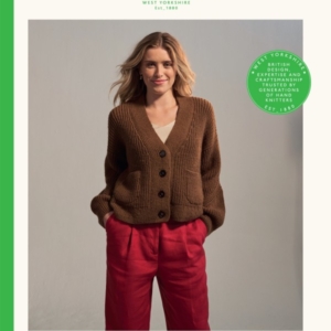 Sirdar Loveful 100% Recycled Yarn Knitted Cardigan Pattern 10764