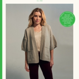 Sirdar Loveful 100% Recycled Yarn Knitted Cardigan Pattern 10768