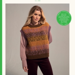 Sirdar Loveful 100% Recycled DK Yarn Vest Top Pattern 10772