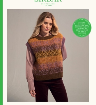 Sirdar Loveful 100% Recycled DK Yarn Vest Top Pattern 10772
