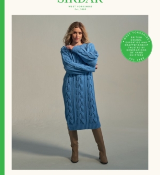Sirdar Loveful 100% Recycled DK Yarn Sweater Dress Pattern 10775