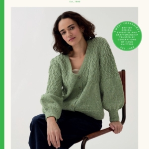 Sirdar Loveful 100% Recycled Yarn Knitted Cardigan Pattern 10786