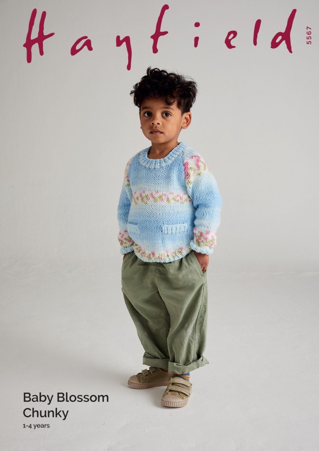 Hayfield Baby Blossom Chunky Patterns