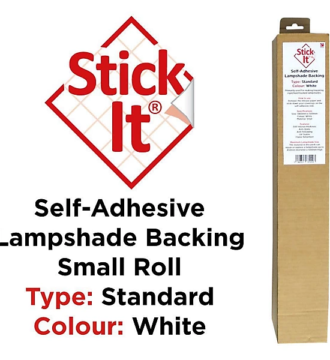 Stick It Self Adhesive Lampshade Backing