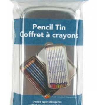 Derwent Pencil Tin Double Layered Empty