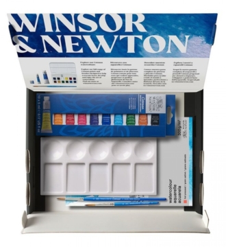Winsor & Newton Watercolour Essentials 14 piece