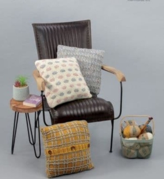 Wendy Wools Cushion Covers Pattern 7009