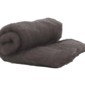 Needle Felting Natural Carded Brown Parendale Batt 50g