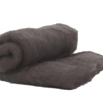Needle Felting Natural Carded Brown Parendale Batt 50g