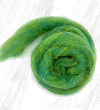 Carded Corriedale Wool 40g