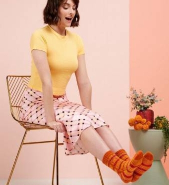 West Yorkshire Spinners Happy Feet Sock Knitting Pattern Book