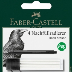 Faber Castell Refill Eraser Pk 4
