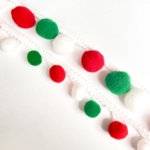 Xmas Pom Pom Trim