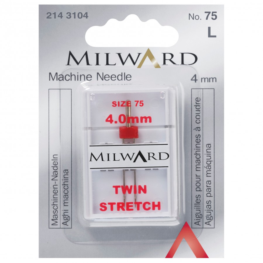 Milward Machine Needles Twin Stretch