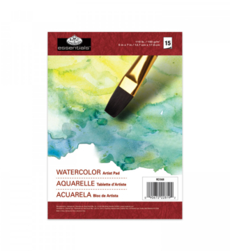 Essentials Watercolour Paper Pad 5" x 7"