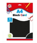 Kids Create A4 Black Card