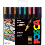 Posca Permanent Metallic Paint Markers
