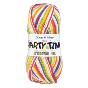 James C. Brett Party Time Stripes
