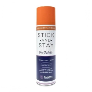 Crafters Companion Stick & Stay Permanent Spray Adhesvie For Fabric 250ml
