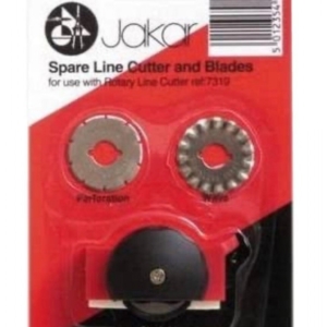 SPARE BLADES AND LINE CUTTER 7319-B