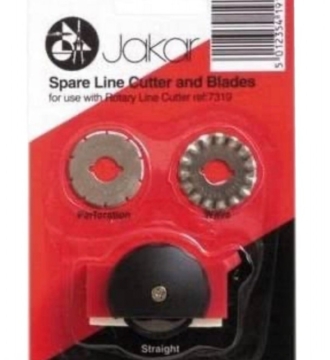 SPARE BLADES AND LINE CUTTER 7319-B