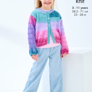 King Cole Childrens Knitting Pattern 6504