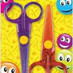 SMILES SAFETY SCISSORS 2 PACK