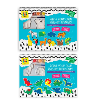 Paint Your Own Plaster Characters 10pcs
