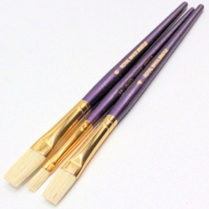 Royal & Langnickel White Bristle Brushes Value Pack of 3