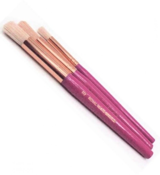 Royal Brush White Bristle Brush Set