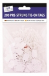 Strung Tags 200s 13x20mm