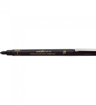 UNI Pin Fine Line Black Brush Extra Fine