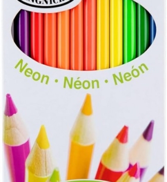 RTN-158 ROYAL LANGNICKEL FLUORO COLOURED  PENCILS X 12