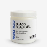 Golen glass bead gel