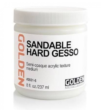Golden Sandable Hard Gesso 237ml