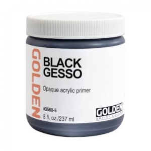 Golden Black Gesso 237ml
