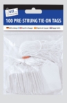Strung Tags 100s 36x53mm