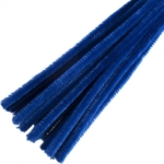 royal blue chenille sticks