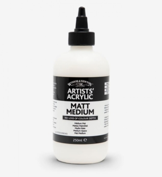Winsor & Newton Artists' Acrylic Matt Medium 250ml