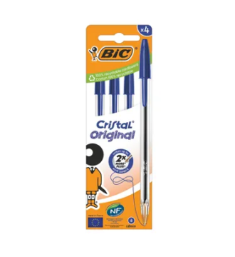 Bic Ballpen Pack of 4 Medium