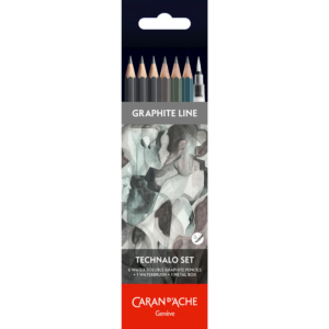 Caran D'Ache Technalo Set Of Water Soluble Graphite Pencils