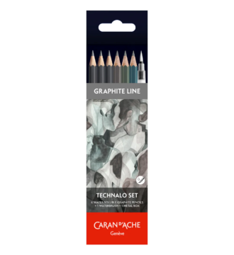 Caran D'Ache Technalo Set Of Water Soluble Graphite Pencils