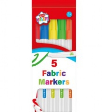 Kids Create 5 Fabric Markers