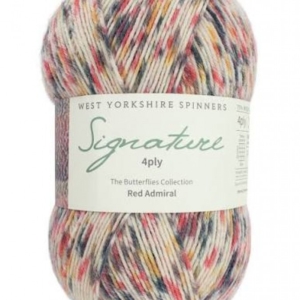 West Yorkshire Spinners Signature 4ply - The Butterflies Collection