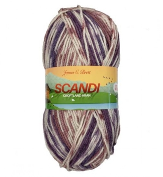 James C. Brett Scandi Croftland Aran
