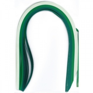 Quilling paper 3mm GREENS 3 (100)